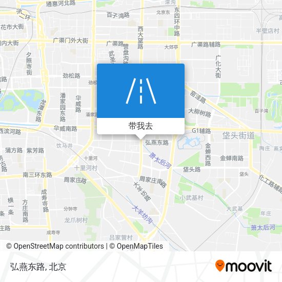 弘燕东路地图