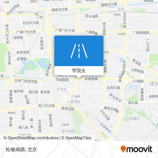 松榆南路地图