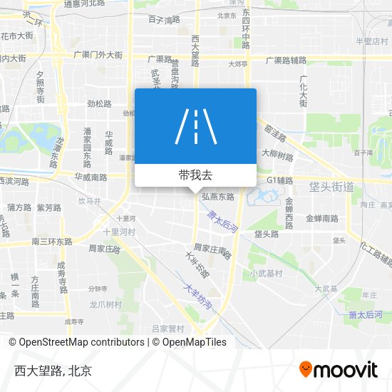 西大望路地图