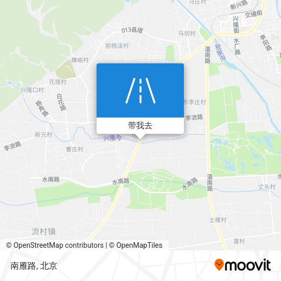南雁路地图