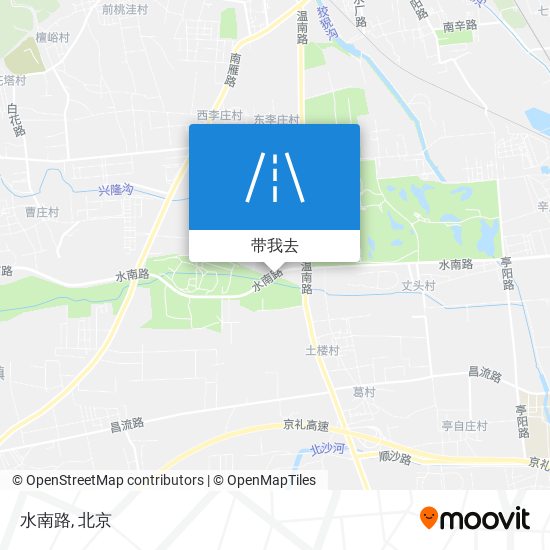 水南路地图