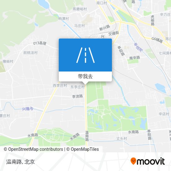 温南路地图