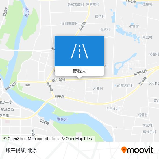 顺平辅线地图