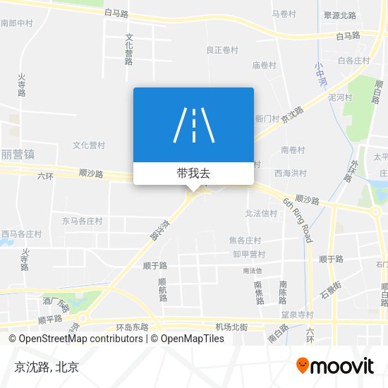 京沈路地图