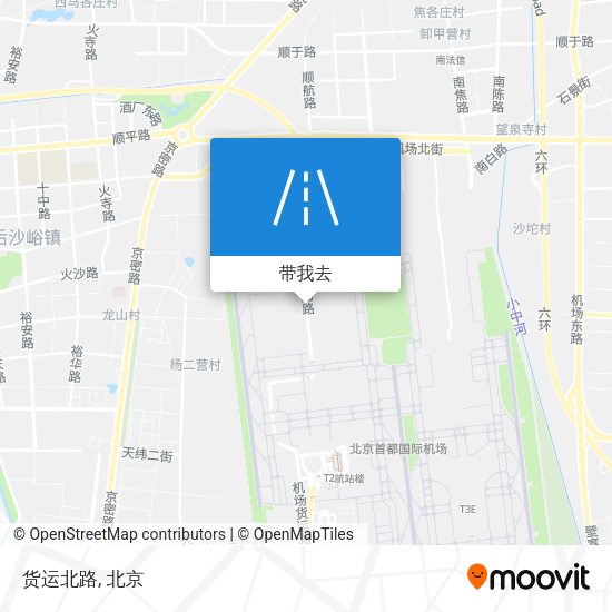 货运北路地图