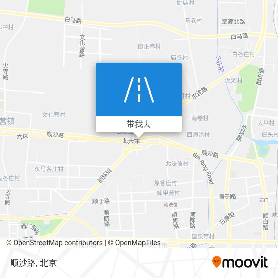 顺沙路地图