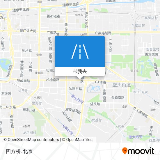 四方桥地图