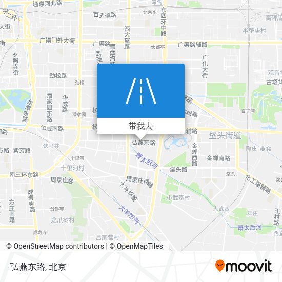 弘燕东路地图