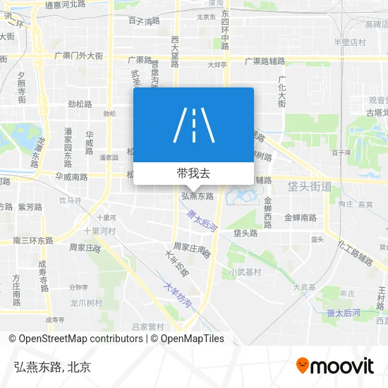 弘燕东路地图