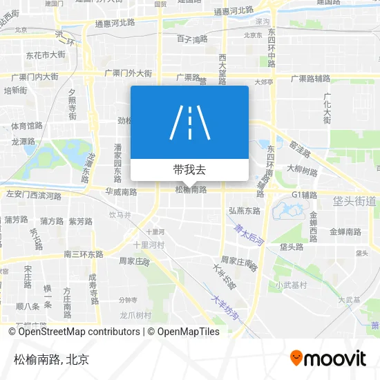 松榆南路地图