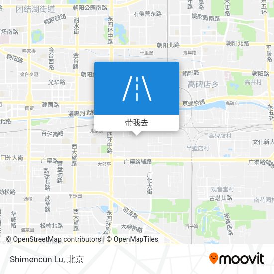 Shimencun Lu地图
