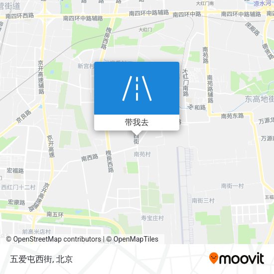 五爱屯西街地图