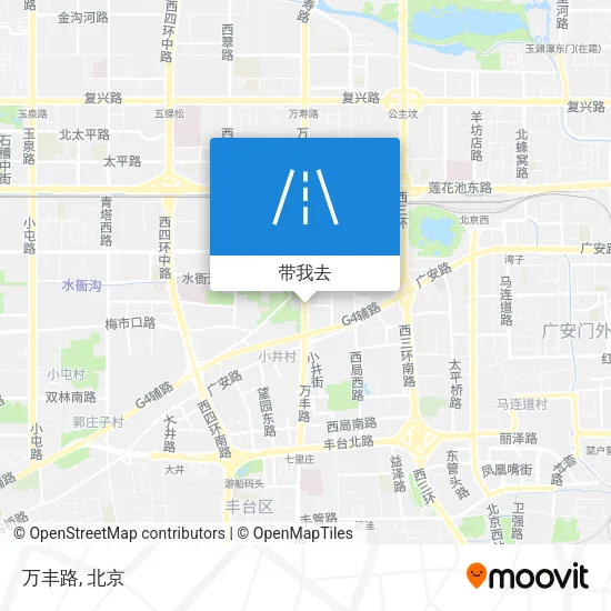万丰路地图