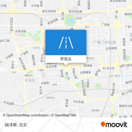 丽泽桥地图