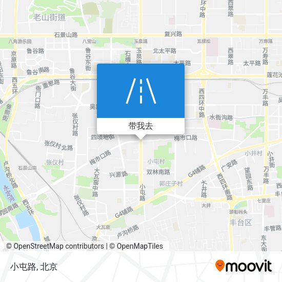小屯路地图
