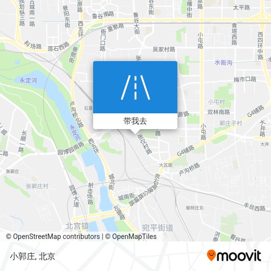 小郭庄地图