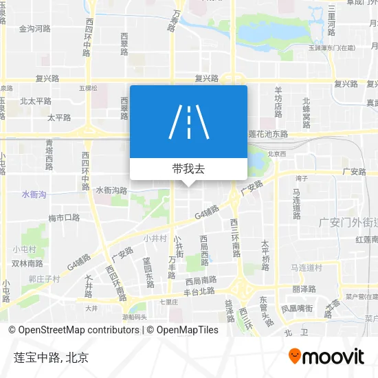 莲宝中路地图