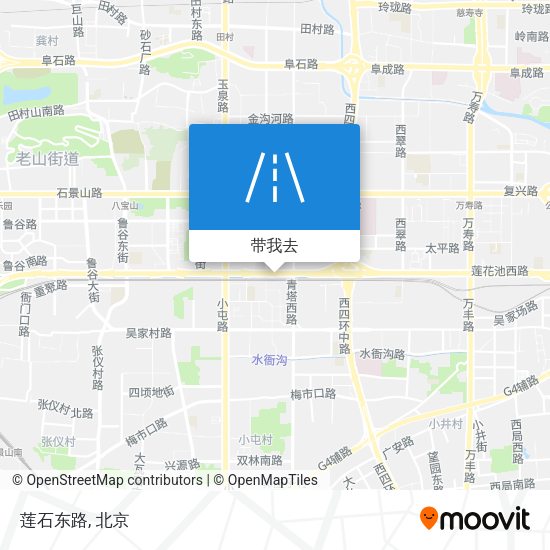 莲石东路地图