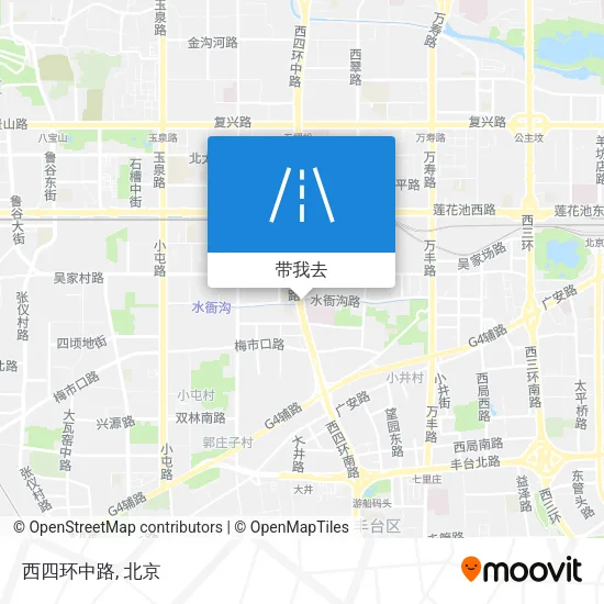西四环中路地图