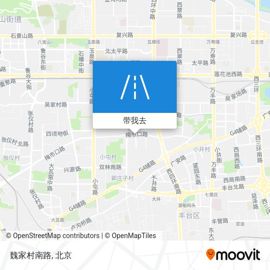 魏家村南路地图