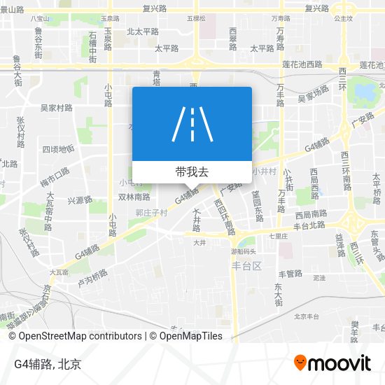 G4辅路地图