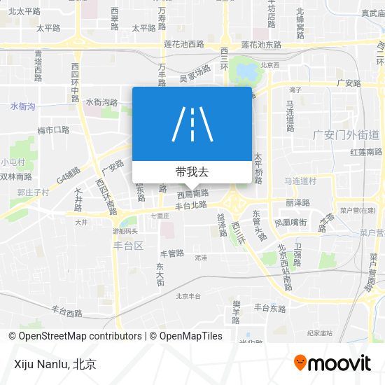 Xiju Nanlu地图