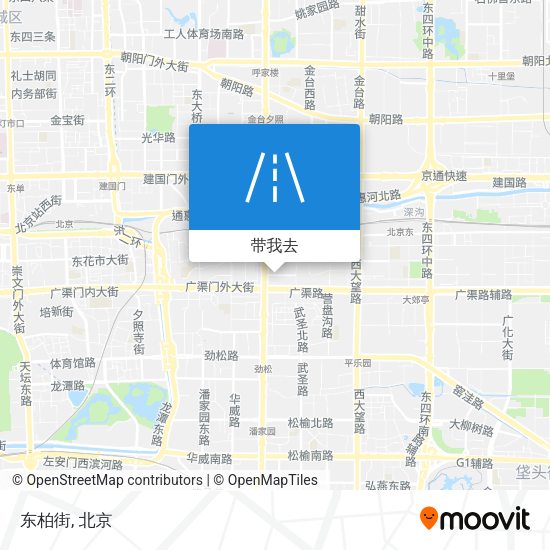 东柏街地图