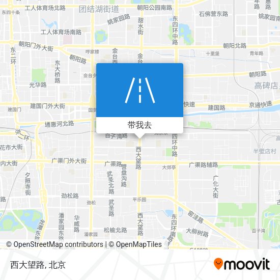 西大望路地图