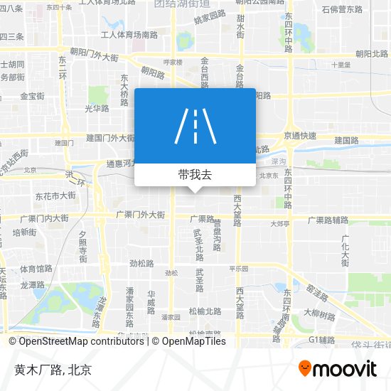 黄木厂路地图