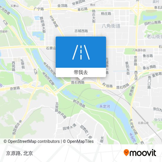 京原路地图