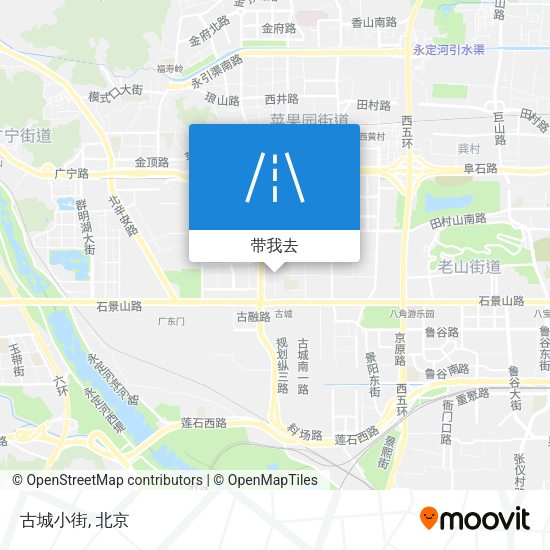 古城小街地图