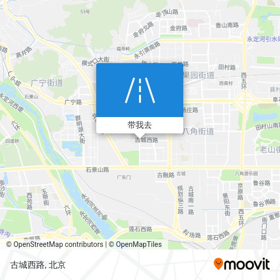 古城西路地图