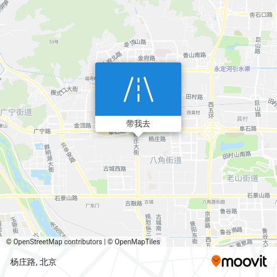 杨庄路地图