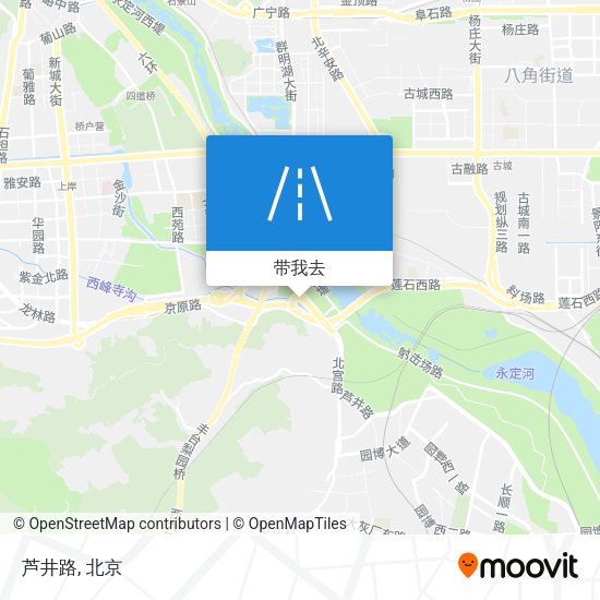 芦井路地图
