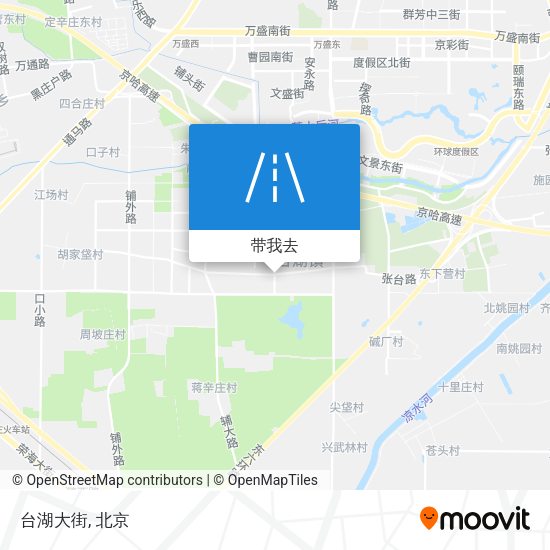 台湖大街地图