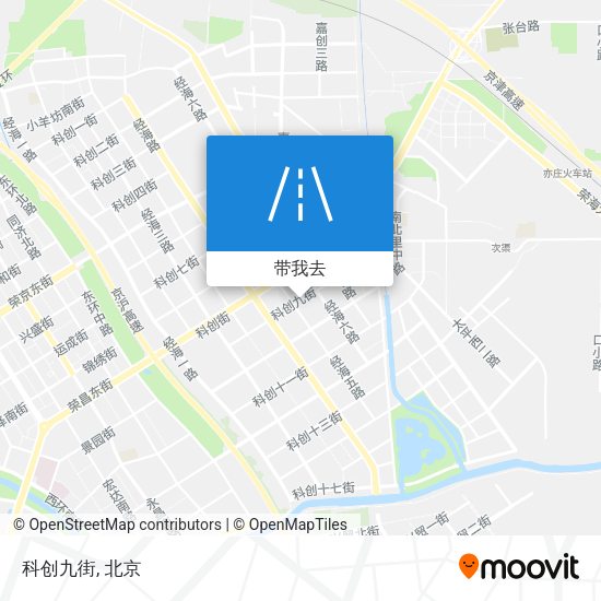 科创九街地图