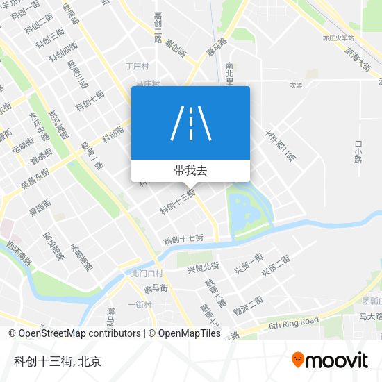 科创十三街地图