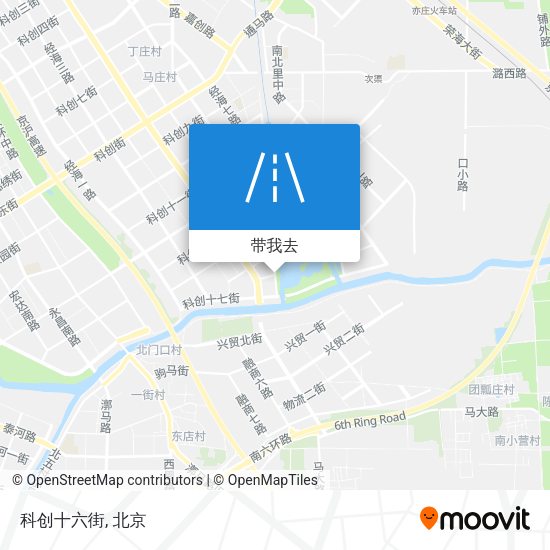 科创十六街地图