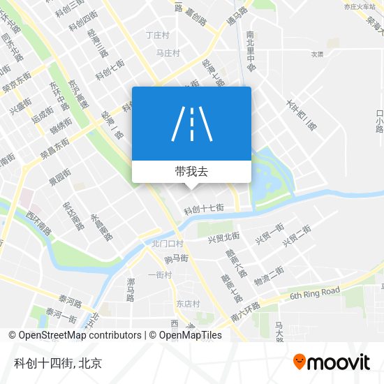 科创十四街地图