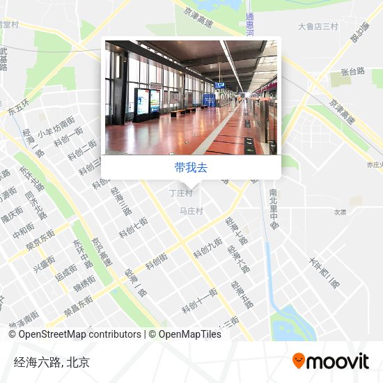 经海六路地图