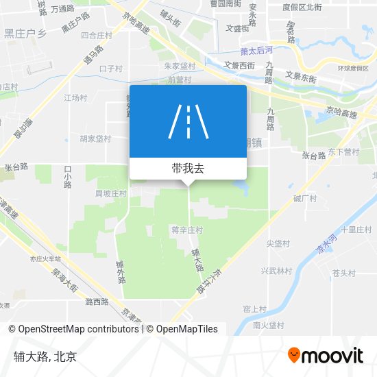 辅大路地图