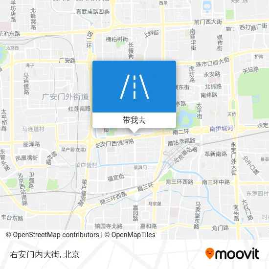 右安门内大街地图