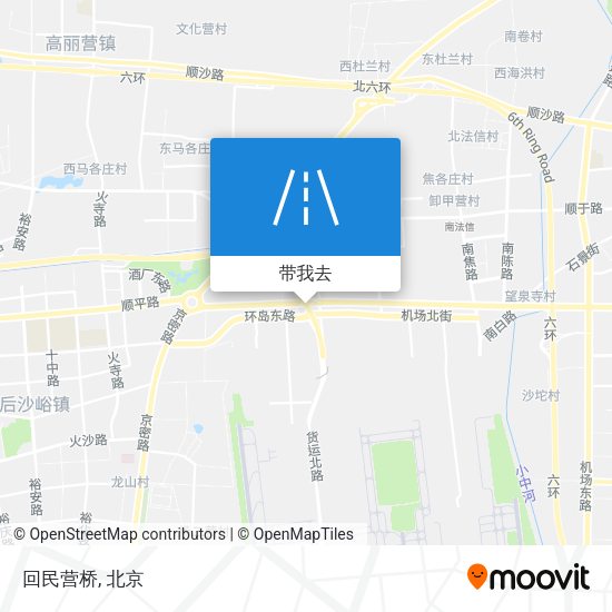 回民营桥地图