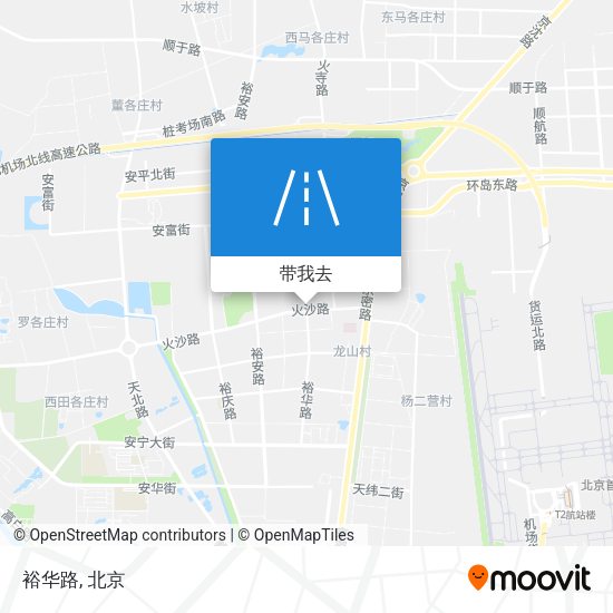裕华路地图