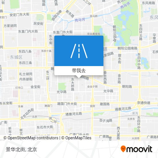 景华北街地图