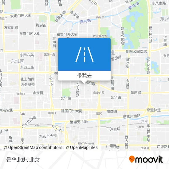 景华北街地图