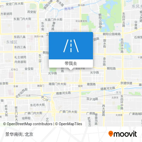景华南街地图