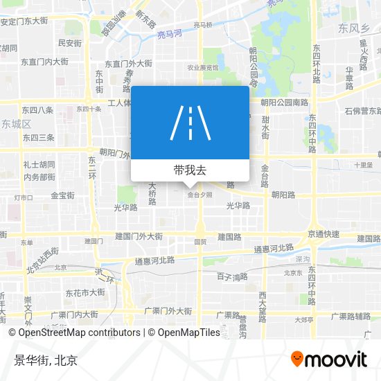 景华街地图