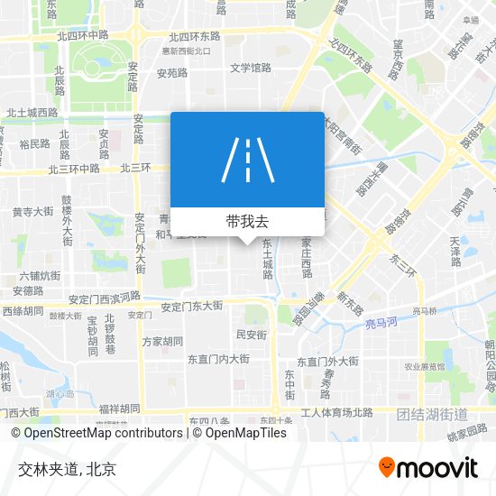 交林夹道地图