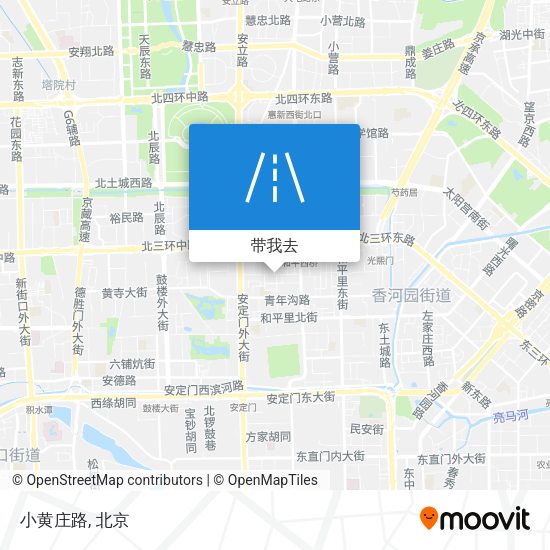 小黄庄路地图